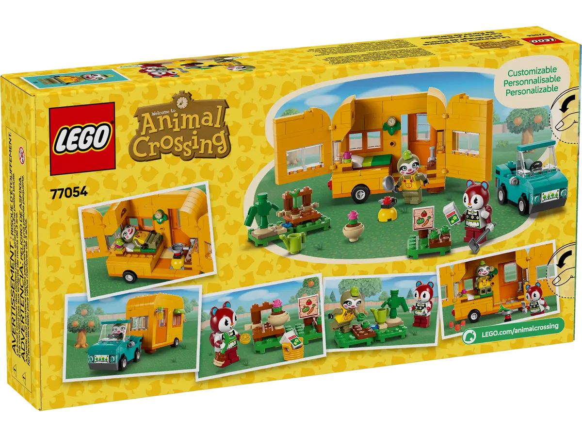 LEGO LEGO® Animal Crossing™ Leif, karavan a zahradnictví 77054 Obrázek