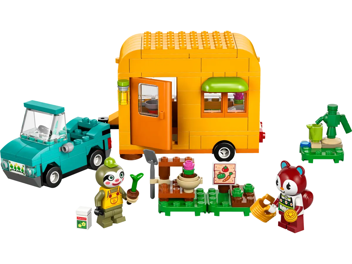 LEGO LEGO® Animal Crossing™ Leif, karavan a zahradnictví 77054 Obrázek