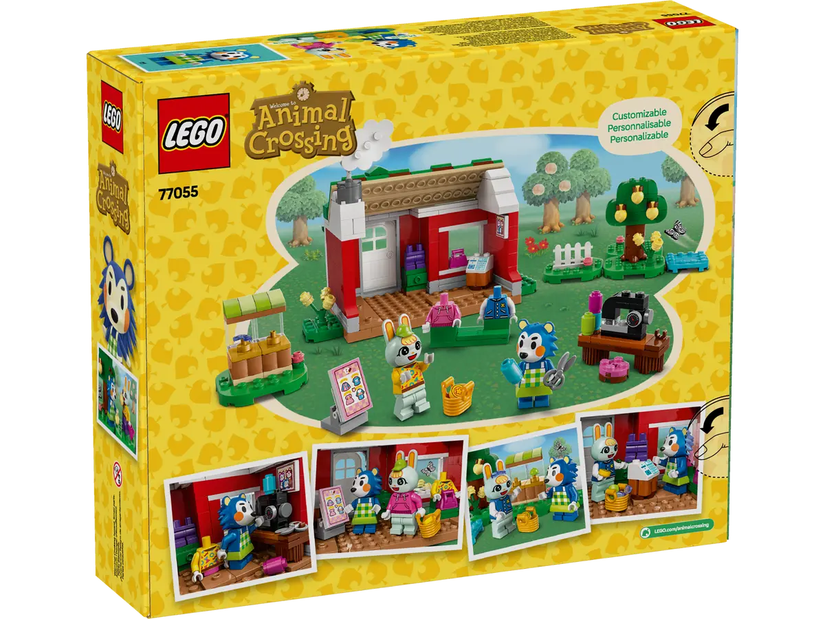 LEGO LEGO® Animal Crossing™ Obchod s oblečením Able Sisters 77055 Obrázek