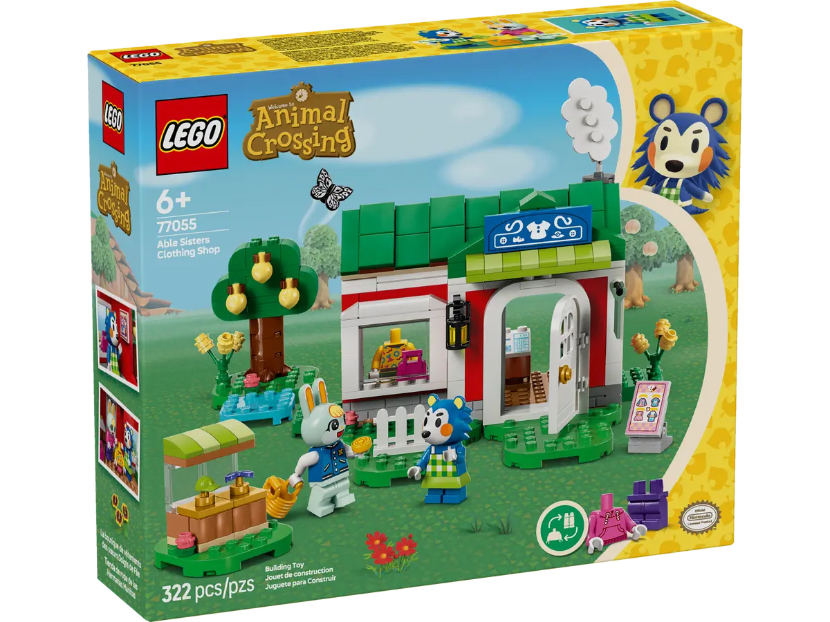 LEGO LEGO® Animal Crossing™ Obchod s oblečením Able Sisters 77055