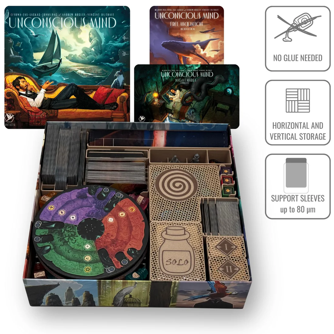 Junta Cesta do nevědomí (česky) - insert do hry (85555) Barva: Černá Obrázek