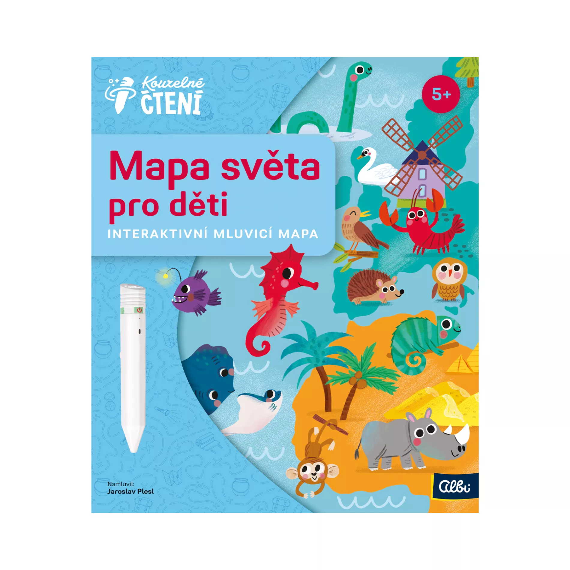 Albi Mapa světa pro děti (Kouzelné čtení) Obrázek
