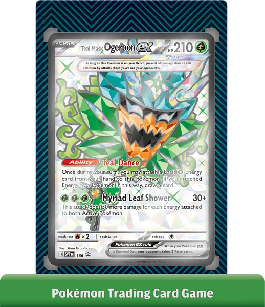 Nintendo Pokémon TCG: Ogerpon ex Premium Collection Obrázek