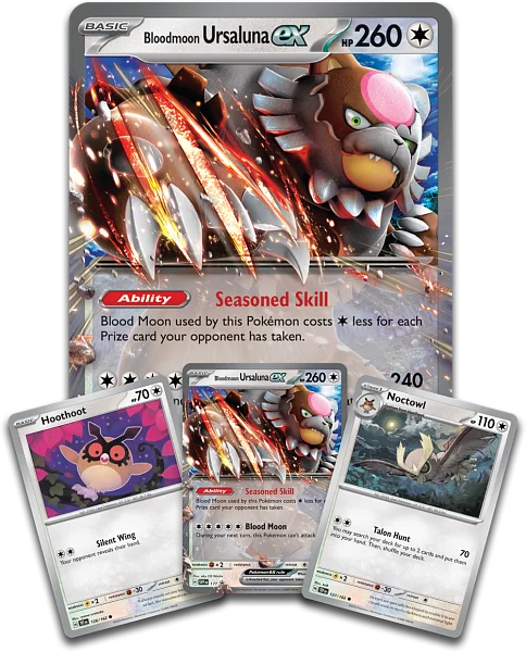 Nintendo Pokémon TCG: Bloodmoon Ursaluna ex Box Obrázek