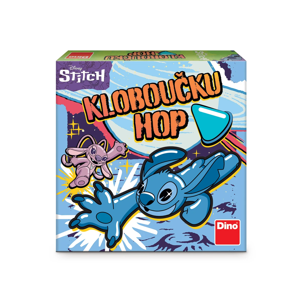 Dino Kloboučku hop – Stitch Obrázek