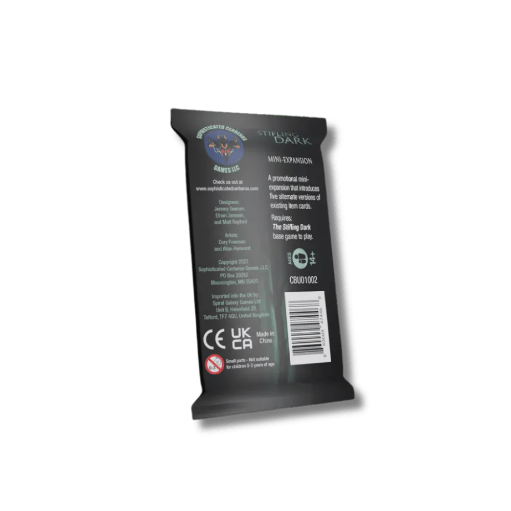 Sophisticated Cerberus Games The Stifling Dark: Mini Expansion - EN Obrázek