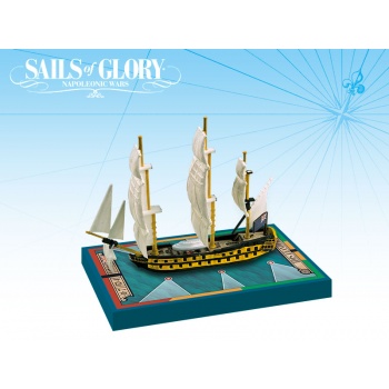 Ares Games Sails Of Glory - HMS Leander/ HMS Adamant 50-guns Portland class 4th rate