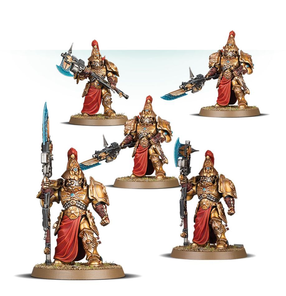 Games Workshop Warhammer 40000: Adeptus Custodes: Custodian Wardens Obrázek