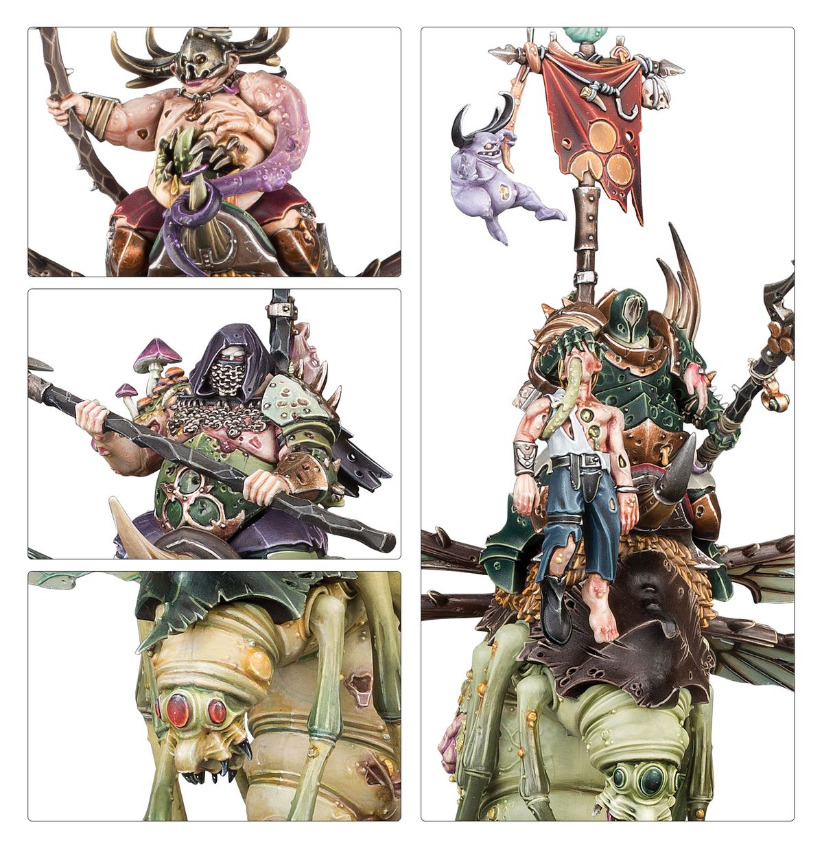 Games Workshop Age of Sigmar: Maggotkin of Nurgle: Shudderblight Cyst Obrázek