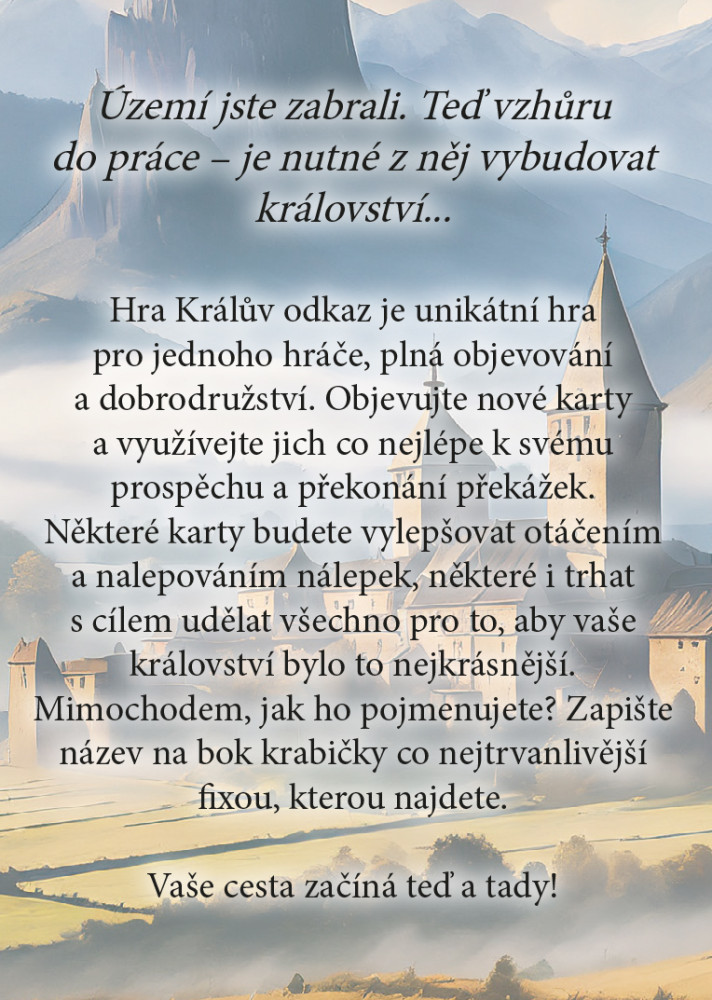 Mindok Králův odkaz: Království rytířů Obrázek