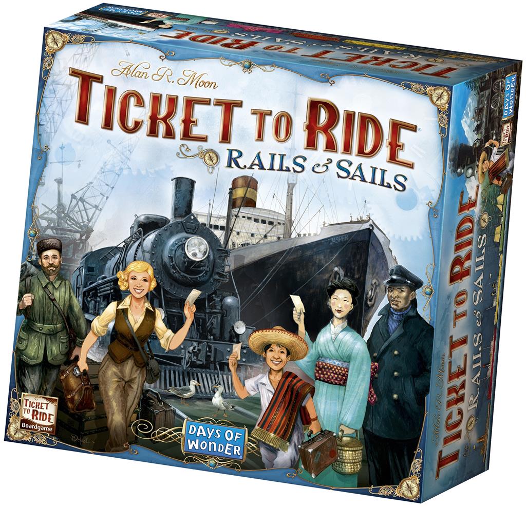 Days of Wonder Ticket to Ride: Rails & Sails - EN