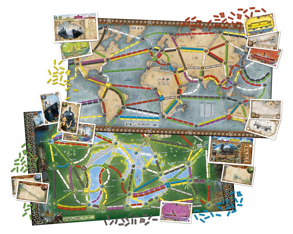 Days of Wonder Ticket to Ride: Rails & Sails - EN Obrázek