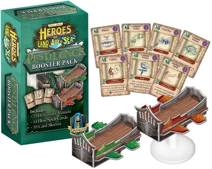 Gamelyn Games Heroes of Land, Air & Sea: Pestilience Booster Pack