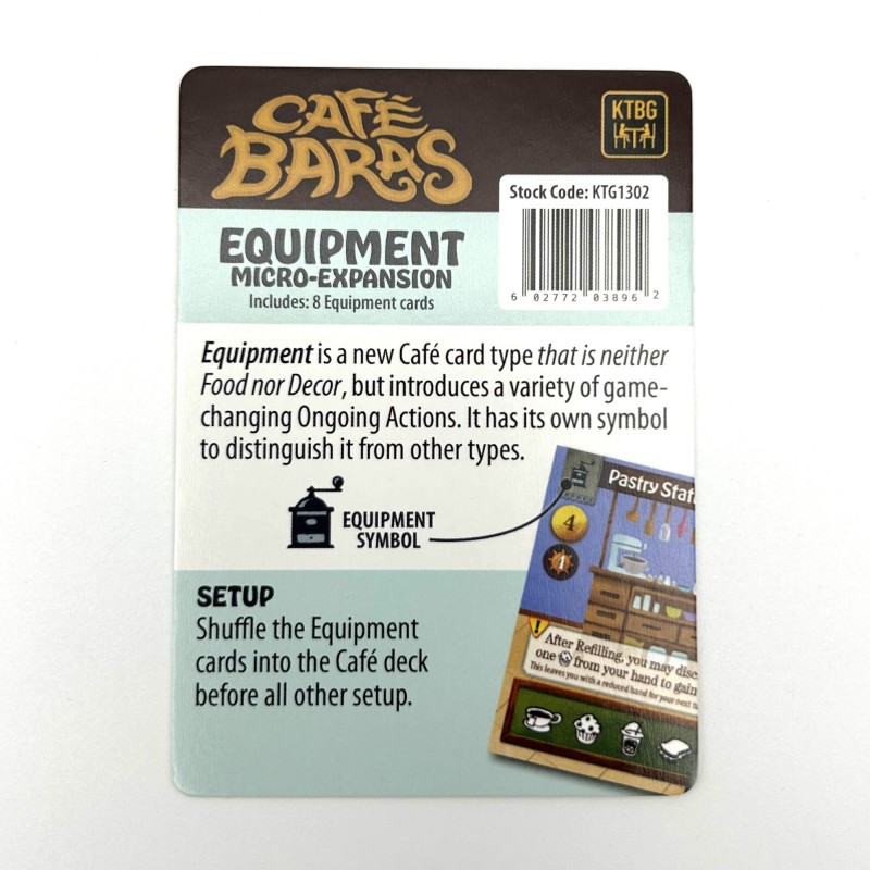 KTBG Café Baras: Equipment Micro-Expansion - EN Obrázek