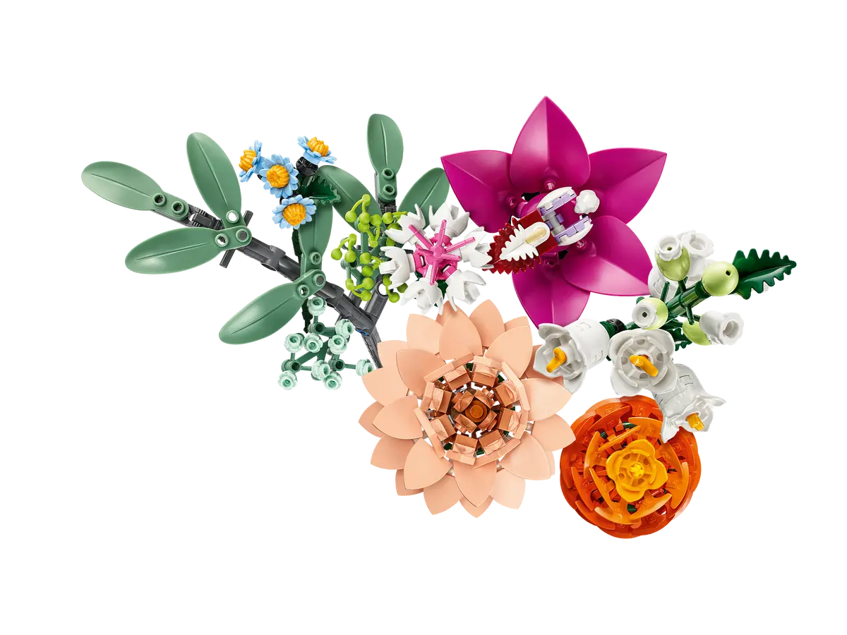 LEGO LEGO® Botanicals Krásná kytice růžových květin 10342 Obrázek