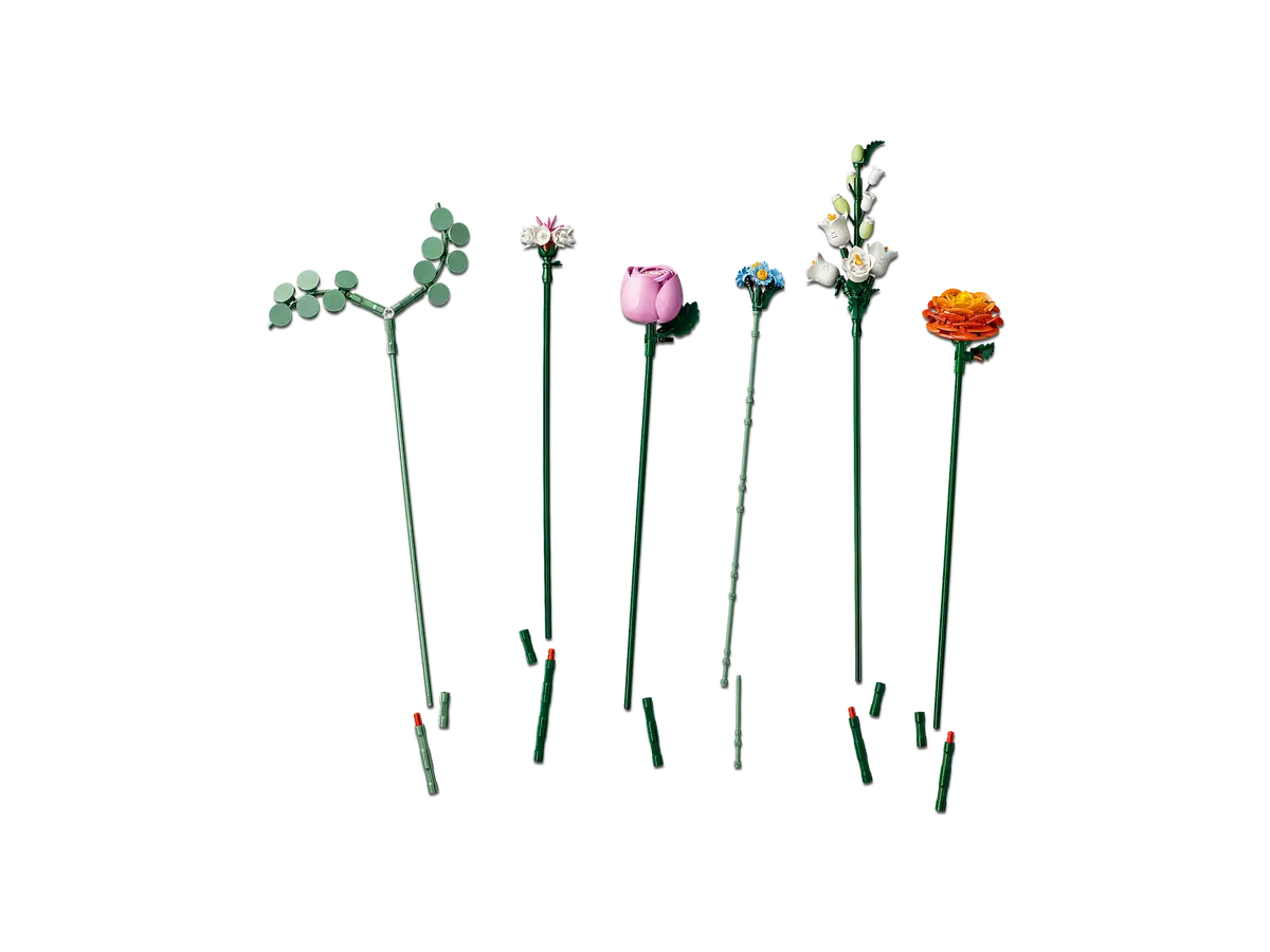 LEGO LEGO® Botanicals Krásná kytice růžových květin 10342 Obrázek