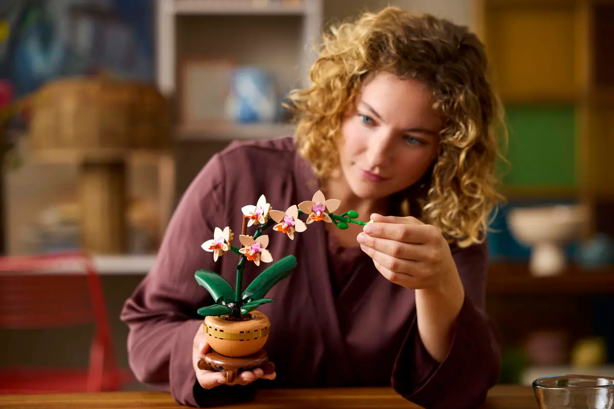 LEGO LEGO® Botanicals Miniaturní orchidej 10343 Obrázek