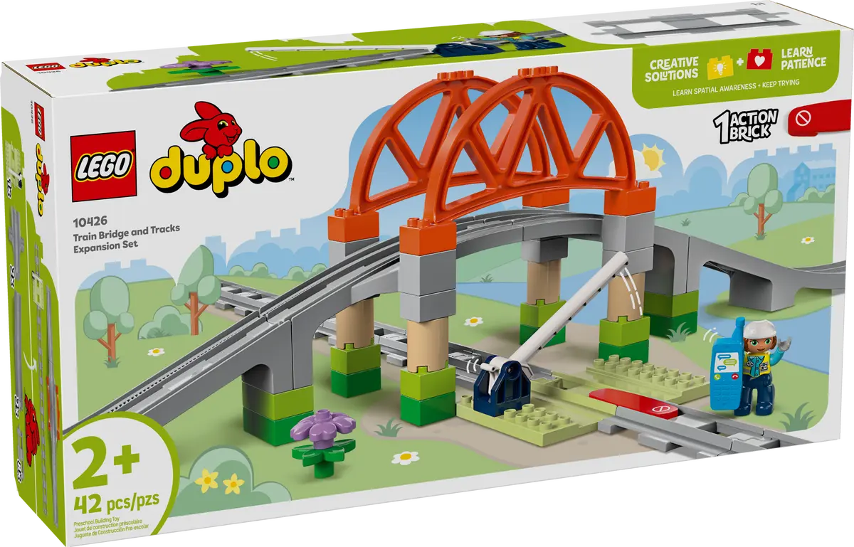 LEGO LEGO® DUPLO® Železniční most a koleje – rozšiřující sada 10426 Obrázek