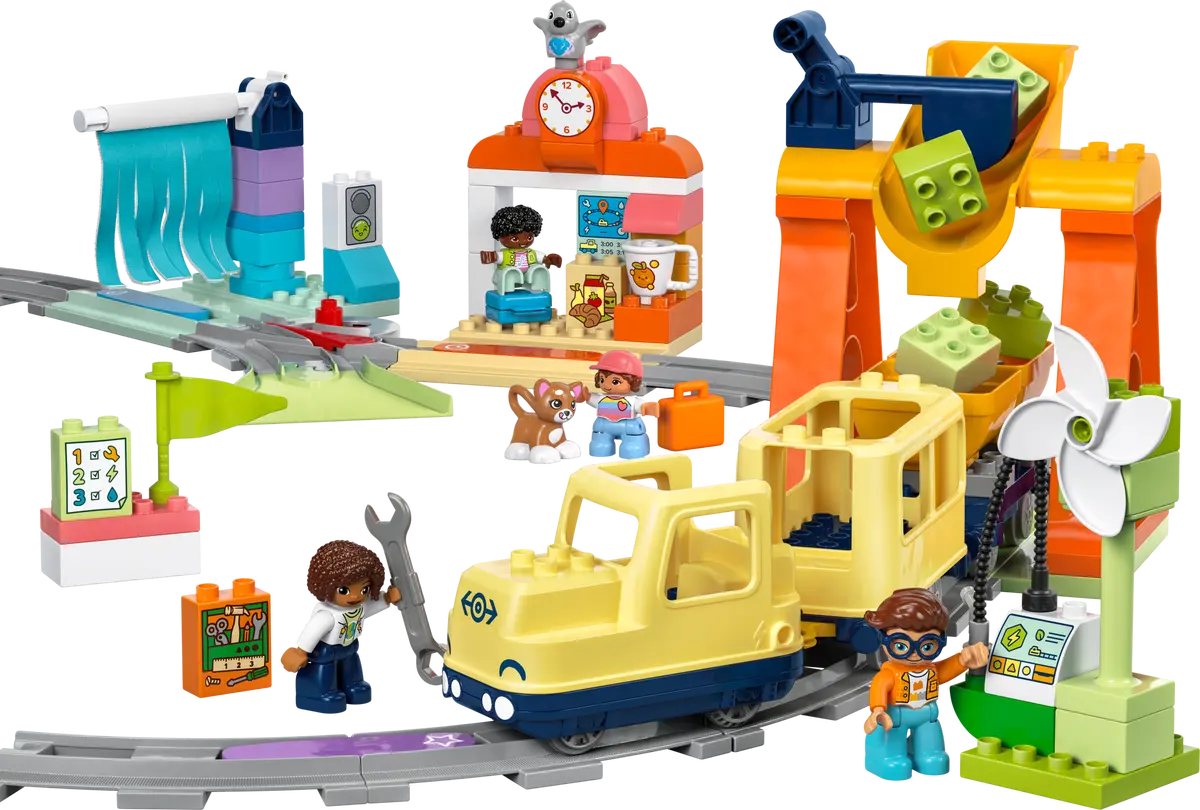 LEGO LEGO® DUPLO® Velký interaktivní komunitní vláček 10428 Obrázek