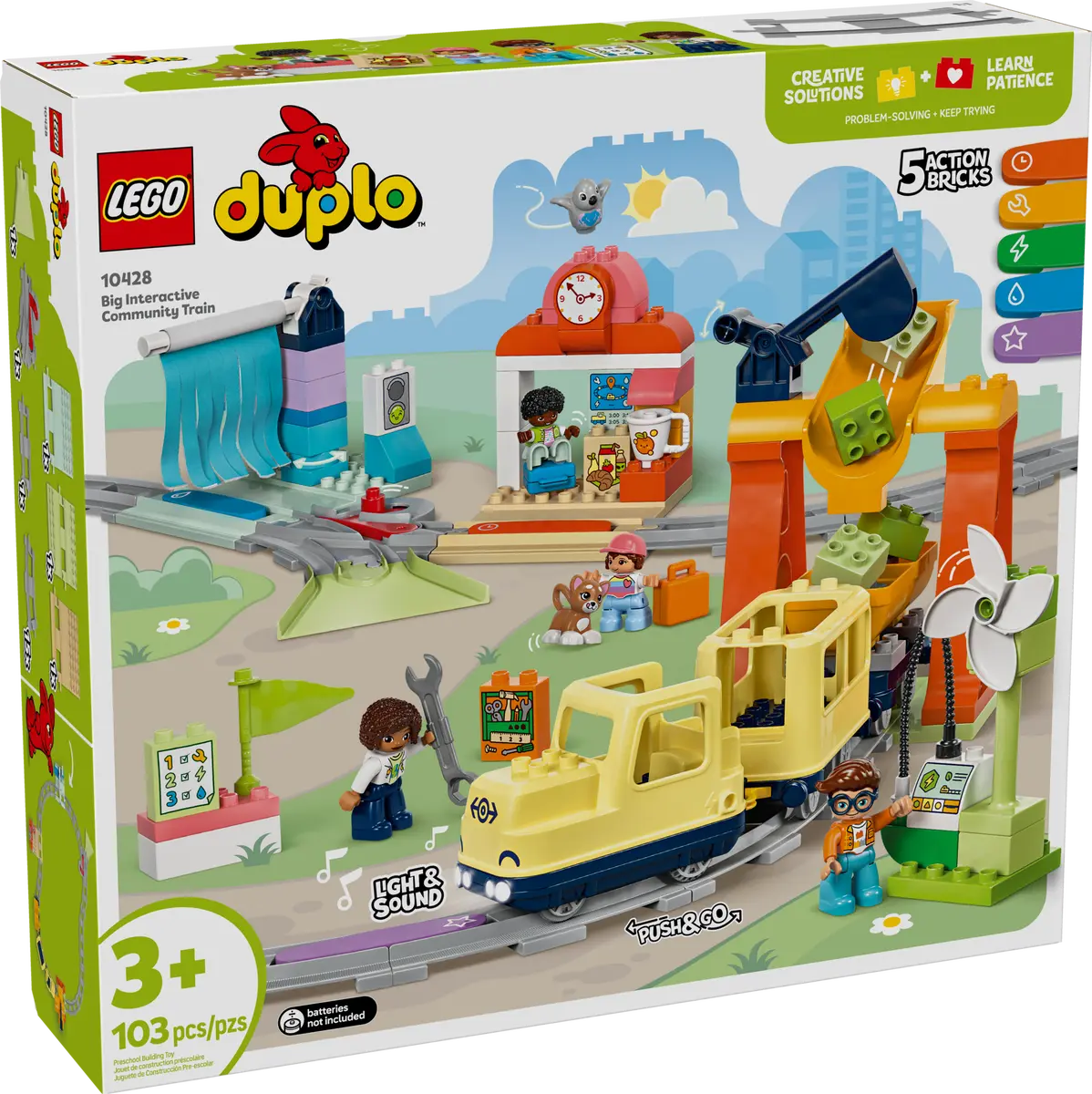 LEGO LEGO® DUPLO® Velký interaktivní komunitní vláček 10428 Obrázek