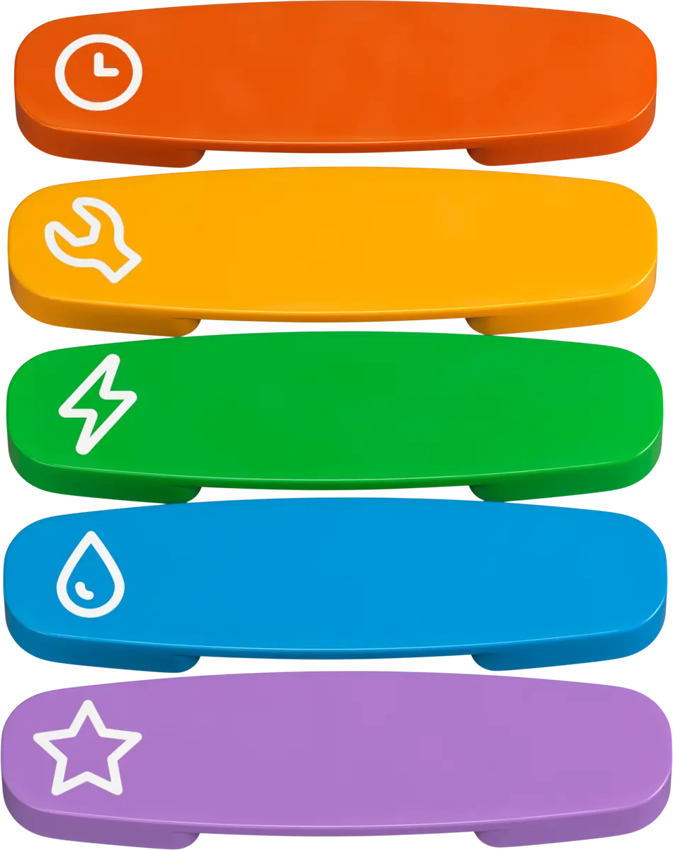 LEGO LEGO® DUPLO® Velký interaktivní komunitní vláček 10428 Obrázek