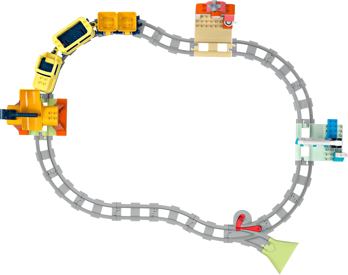 LEGO LEGO® DUPLO® Velký interaktivní komunitní vláček 10428 Obrázek