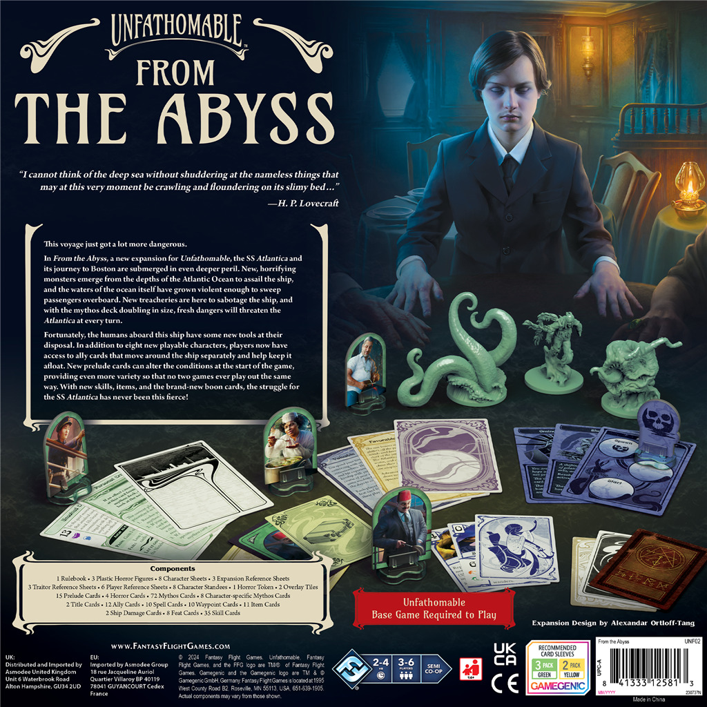 Fantasy Flight Games Unfathomable: From The Abyss - EN Obrázek