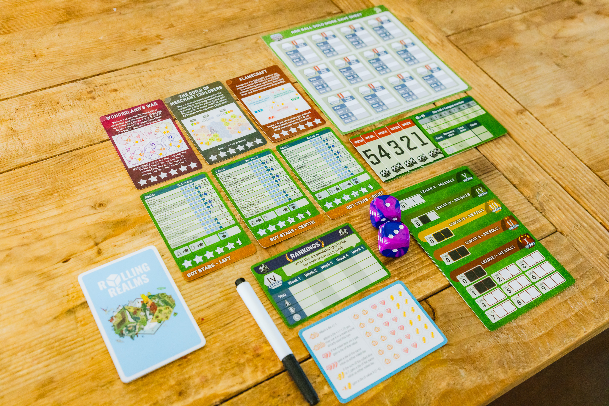 Stonemaier Games Rolling Realms Redux - EN Obrázek