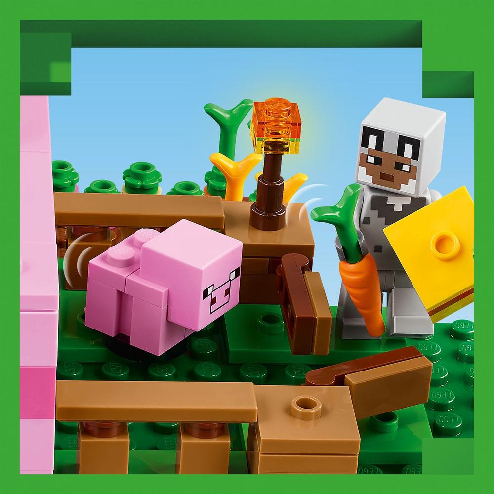 LEGO LEGO® Minecraft® Domeček Prasátka 21268 Obrázek