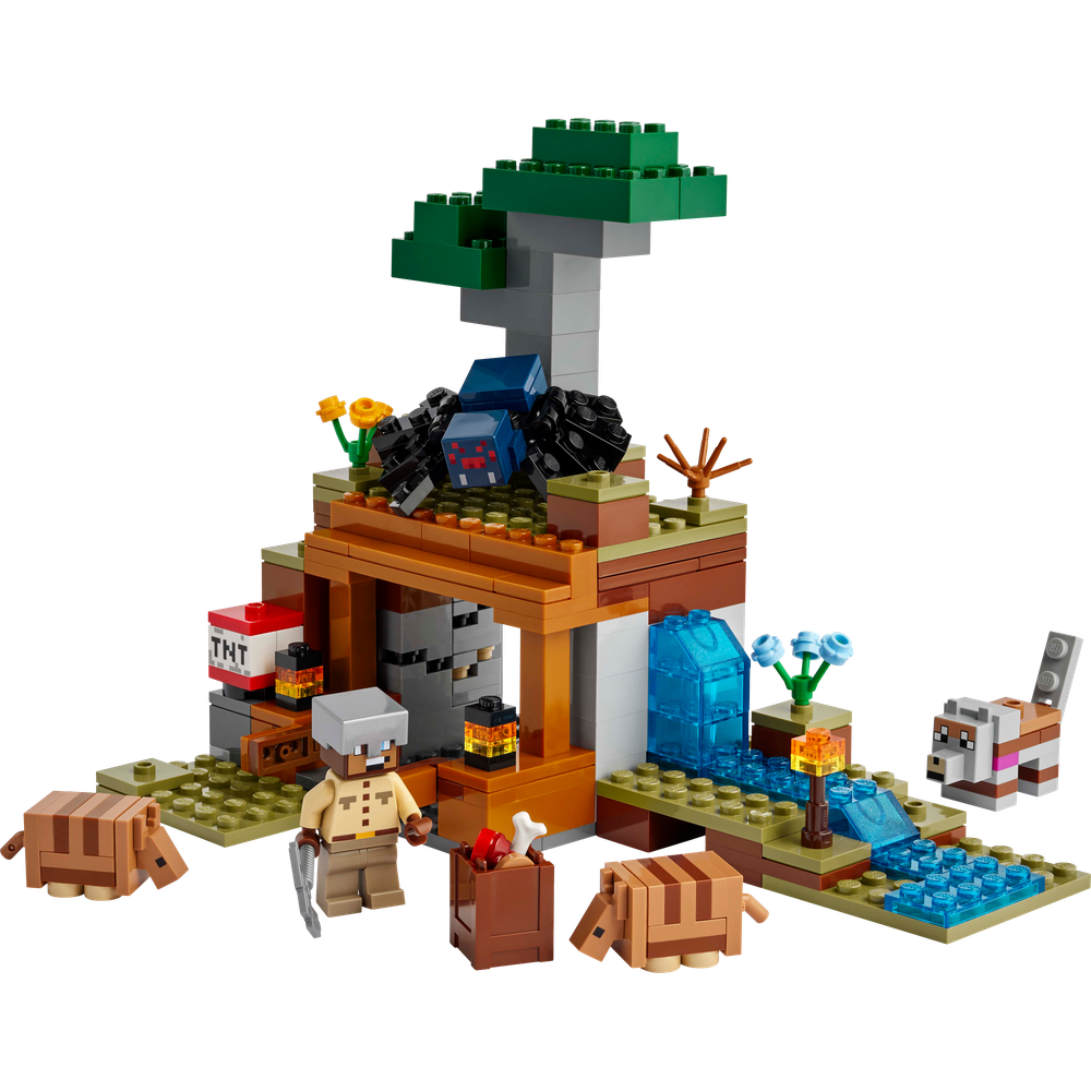 LEGO LEGO® Minecraft® Výprava do dolu a pásovec 21269 Obrázek
