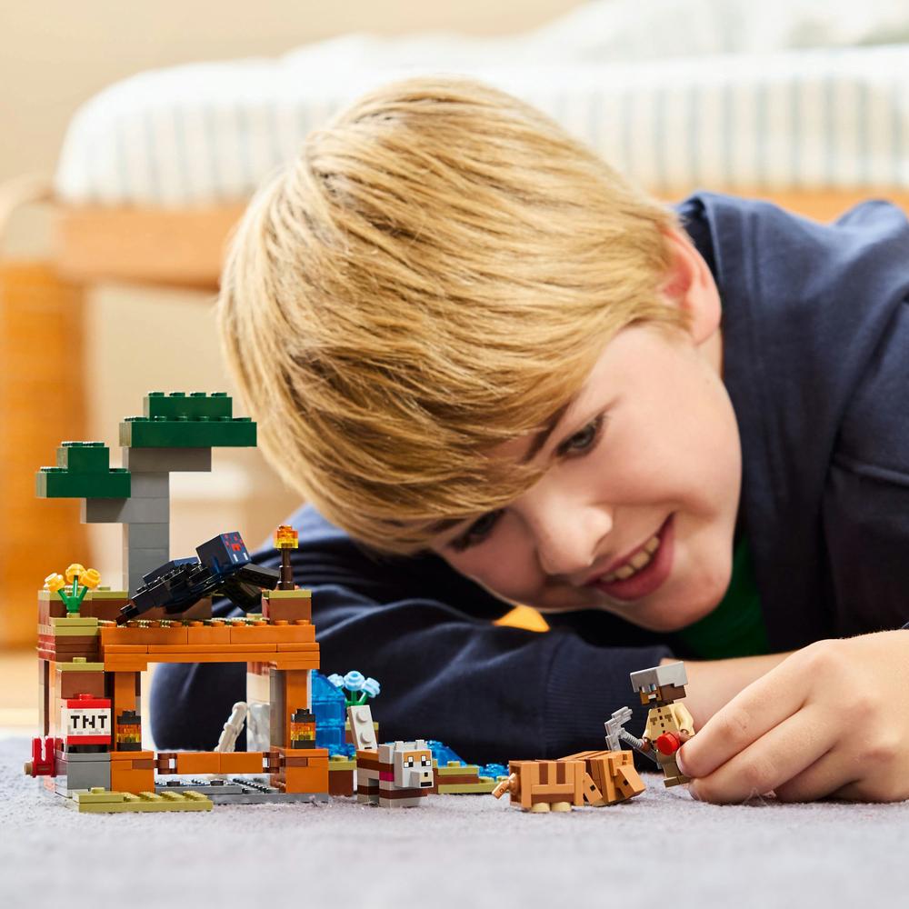 LEGO LEGO® Minecraft® Výprava do dolu a pásovec 21269 Obrázek
