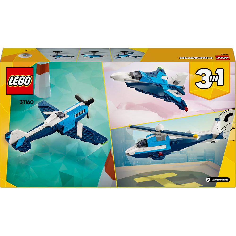 LEGO LEGO® Creator 3v1 Závodní letadlo 31160 Obrázek