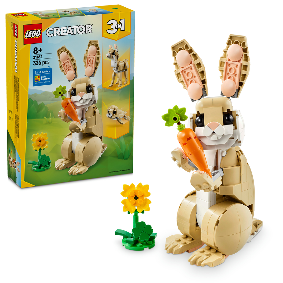 LEGO LEGO® Creator 3v1 Roztomilý králíček 31162 Obrázek