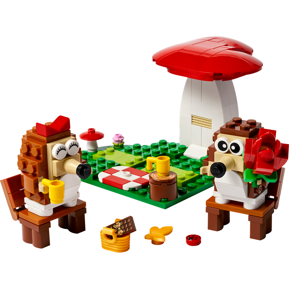 LEGO LEGO® Iconic Ježčí rande s piknikem 40711 Obrázek