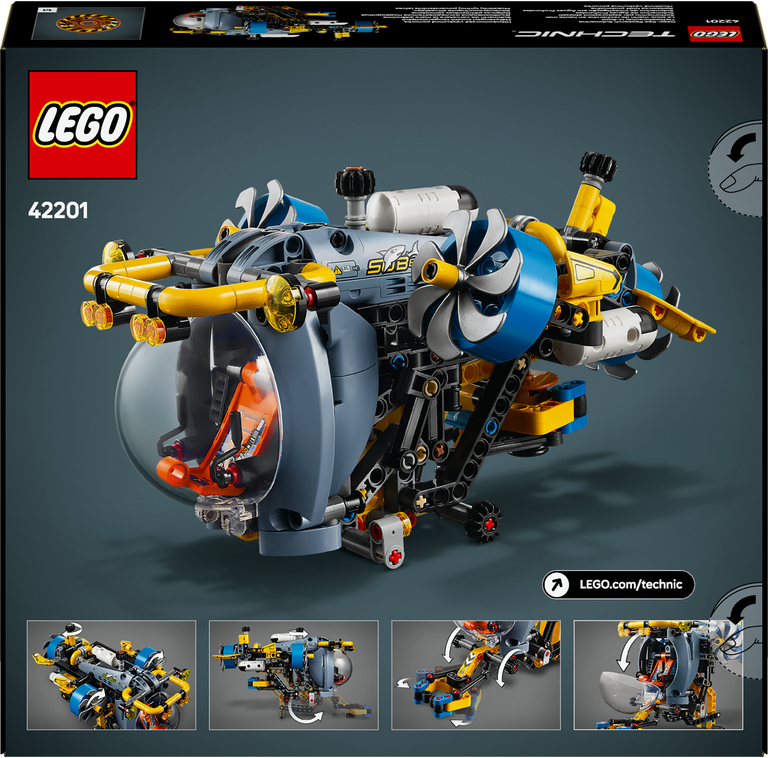 LEGO LEGO® Technic Hlubinná výzkumná ponorka 42201 Obrázek