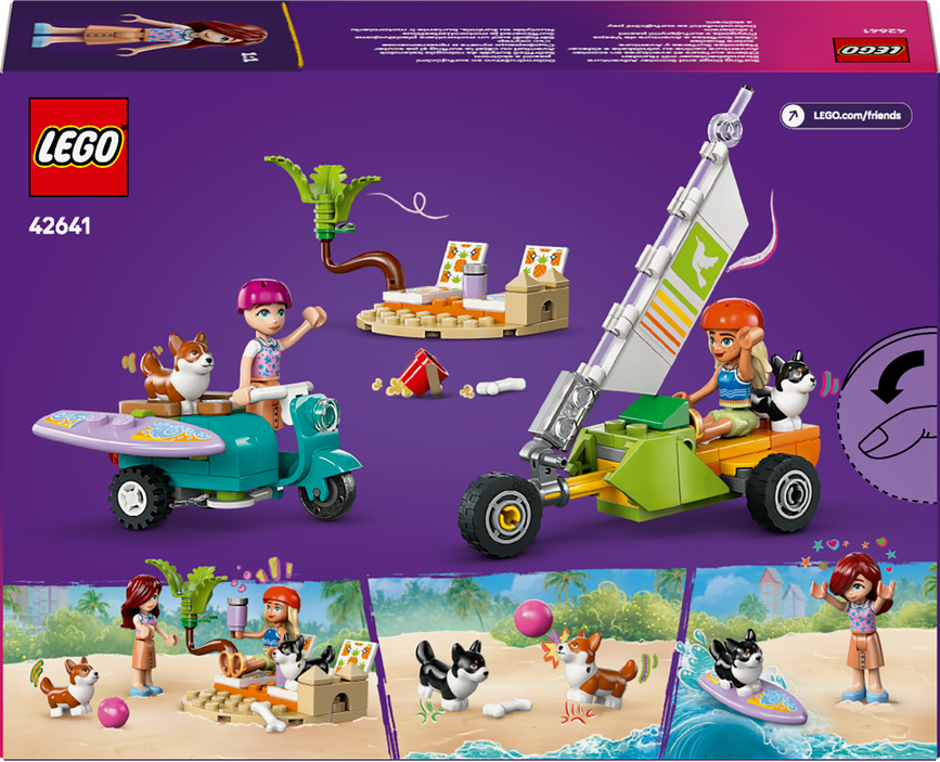 LEGO LEGO® Friends Dobrodružství se surfujícími psy a skútrem 42641 Obrázek