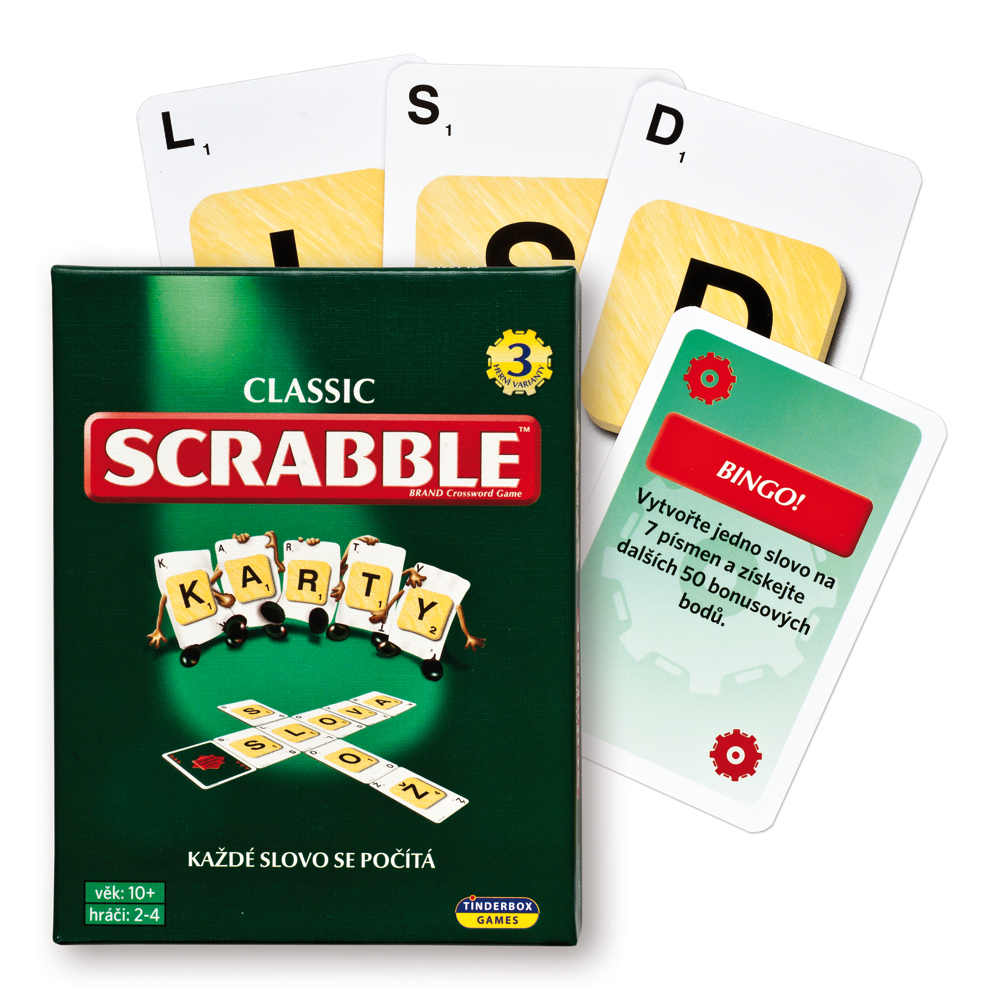 Piatnik Scrabble – karetní hra Obrázek
