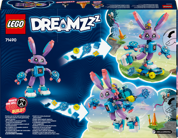 LEGO LEGO® DREAMZzz™ Izzie a herní králíček Bunchurro 71490 Obrázek