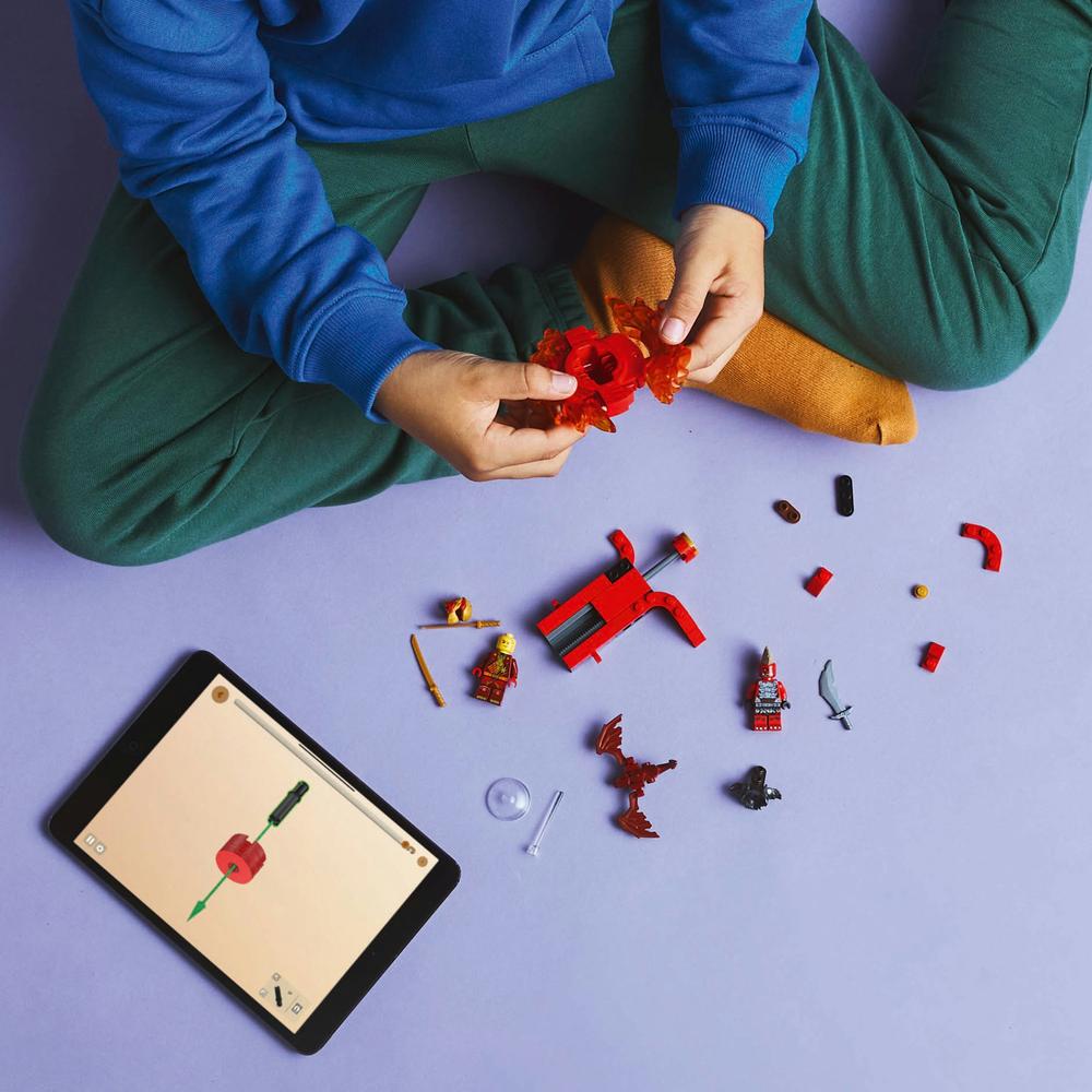 LEGO LEGO® NINJAGO® Kaiův dračí Spinjitzu spinner 71823 Obrázek