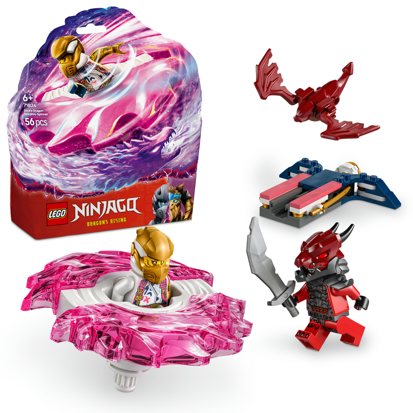 LEGO LEGO® NINJAGO® Sorin dračí Spinjitzu spinner 71824 Obrázek