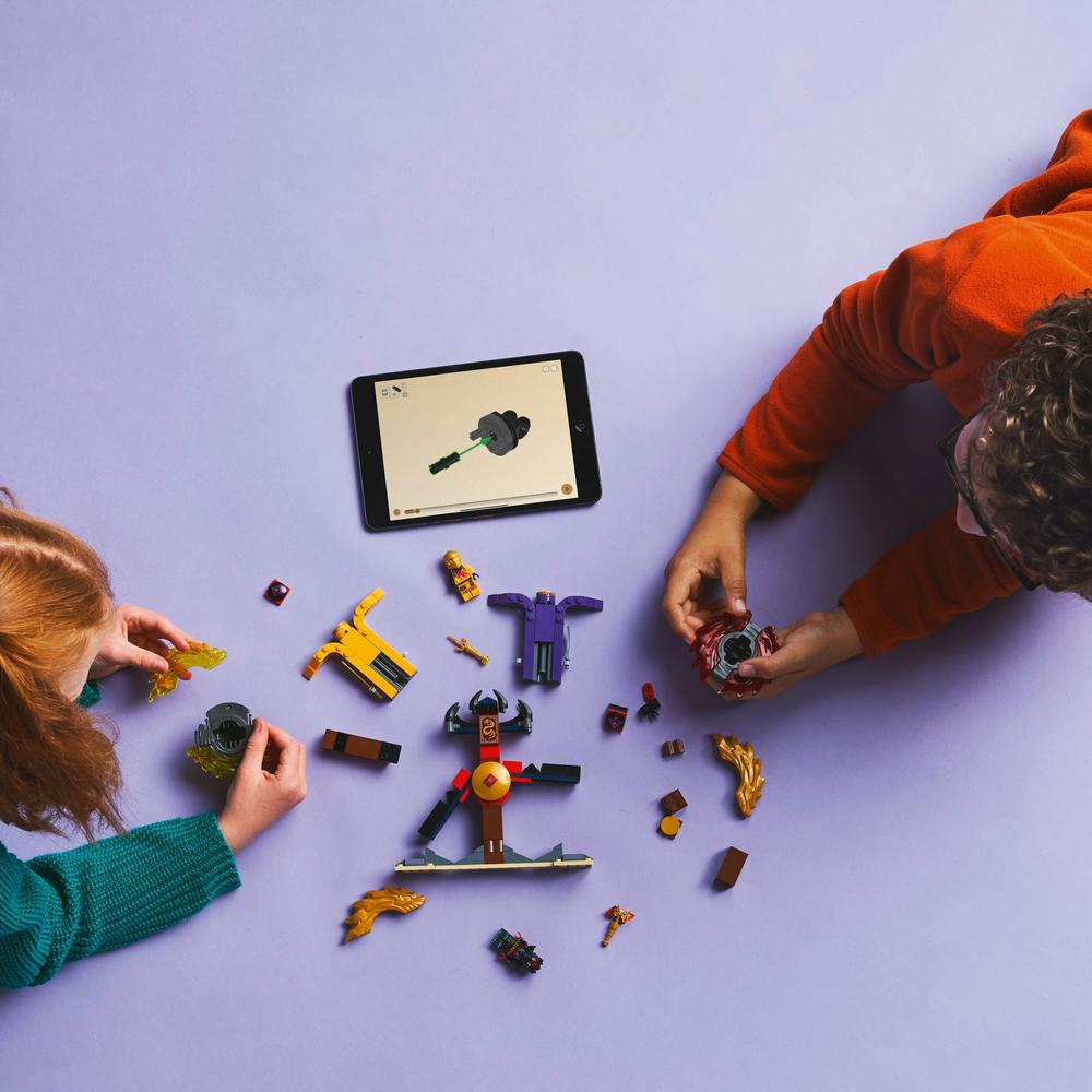 LEGO LEGO® NINJAGO® Bitevní balíček dračího Spinjitzu 71826 Obrázek