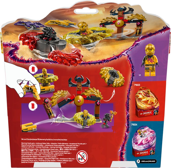 LEGO LEGO® NINJAGO® Bitevní balíček dračího Spinjitzu 71826 Obrázek
