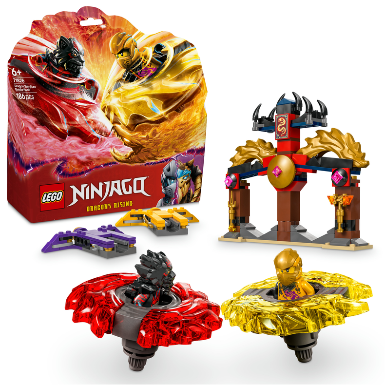 LEGO LEGO® NINJAGO® Bitevní balíček dračího Spinjitzu 71826 Obrázek