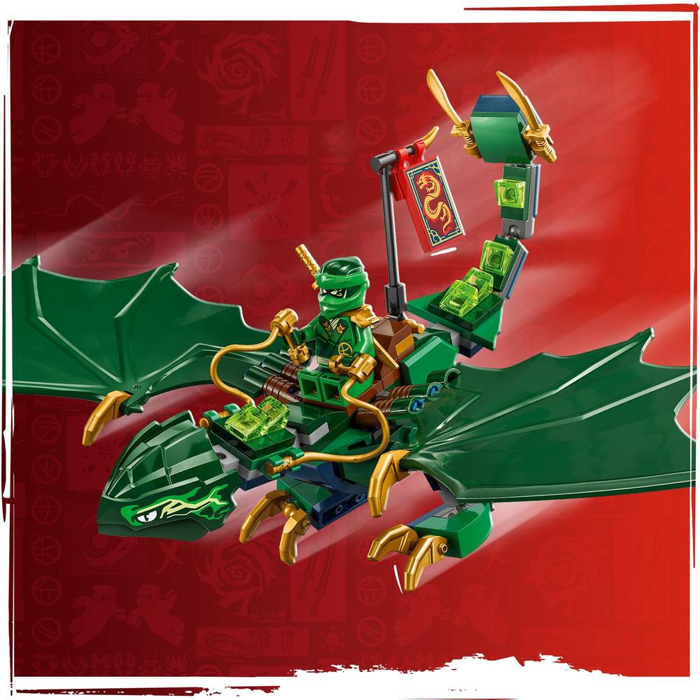 LEGO LEGO® NINJAGO® Lloydův zelený lesní drak 71829 Obrázek