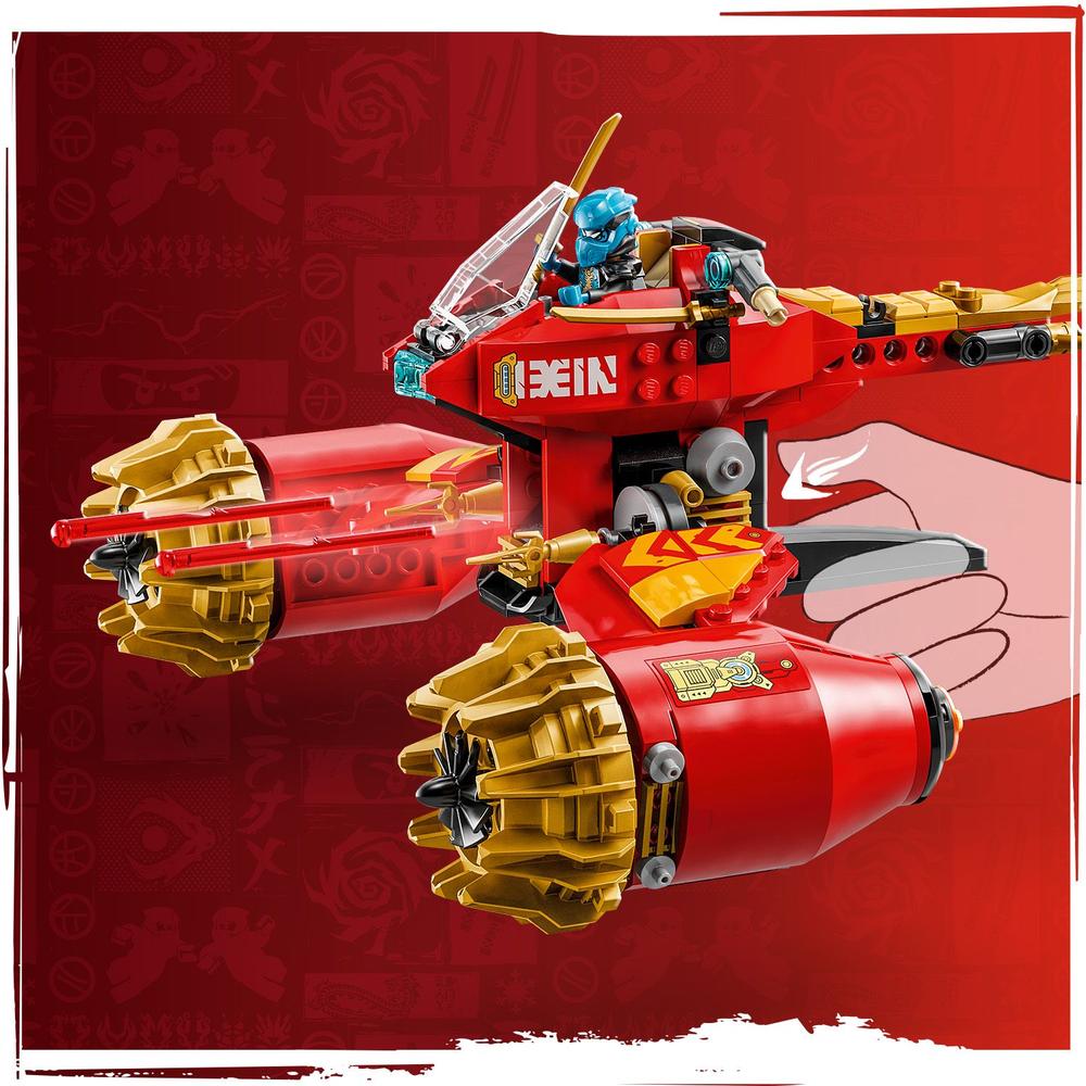 LEGO LEGO® NINJAGO® Kaiův bouřný jezdec a robot 71830 Obrázek