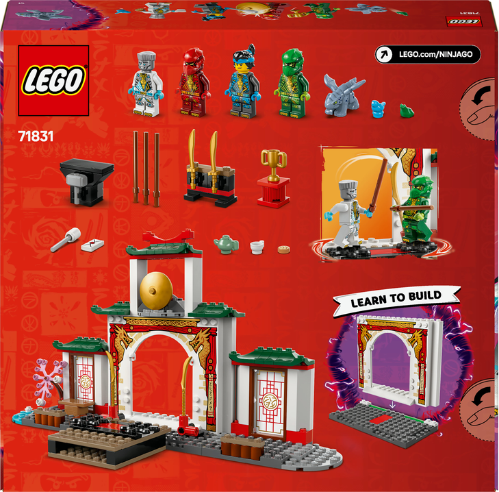 LEGO LEGO® NINJAGO® Chrám nindžů Spinjitzu 71831 Obrázek