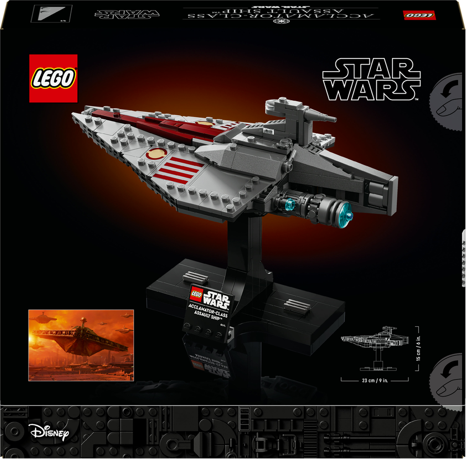 LEGO LEGO® Star Wars™ Útočná loď třídy Acclamator 75404 Obrázek