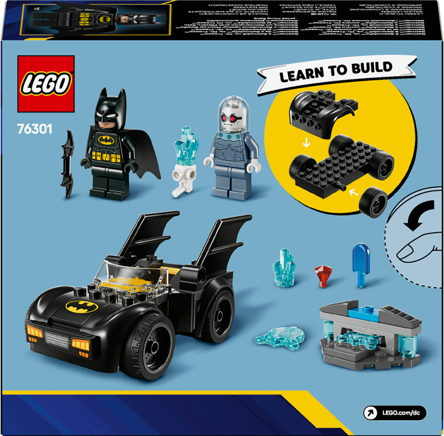 LEGO LEGO® DC Batman™ Batman™ a Batmobil vs. Mr. Freeze™ 76301 Obrázek