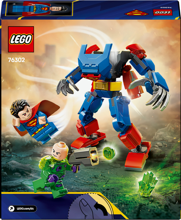 LEGO LEGO® DC Batman™ Superman™ v robotickém obleku vs. Lex Luthor™ 76302 Obrázek