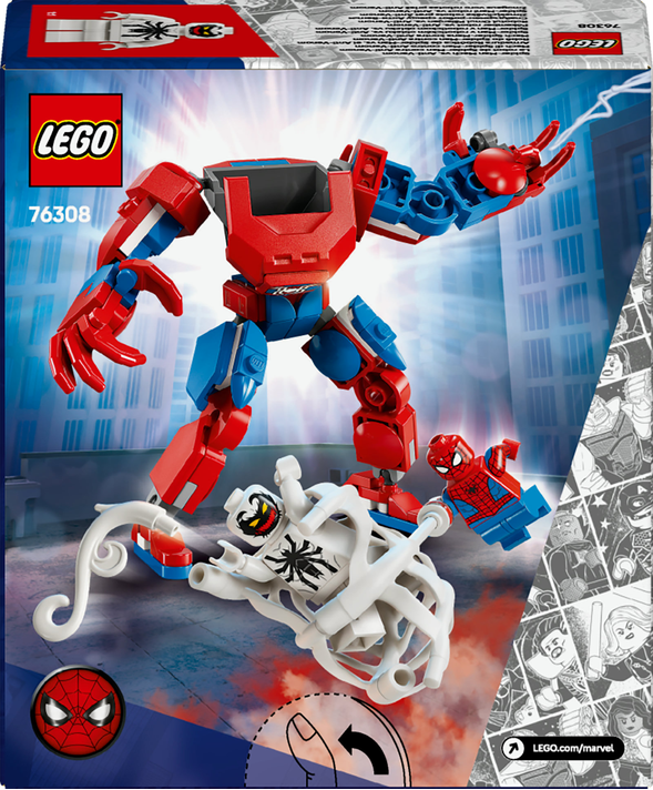 LEGO LEGO® Marvel Spider-Man v robotickém obleku vs. Anti-Venom 76308 Obrázek